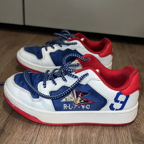 Polo Ralph Lauren Boys Size 13 sneakers - Picture 2 of 10